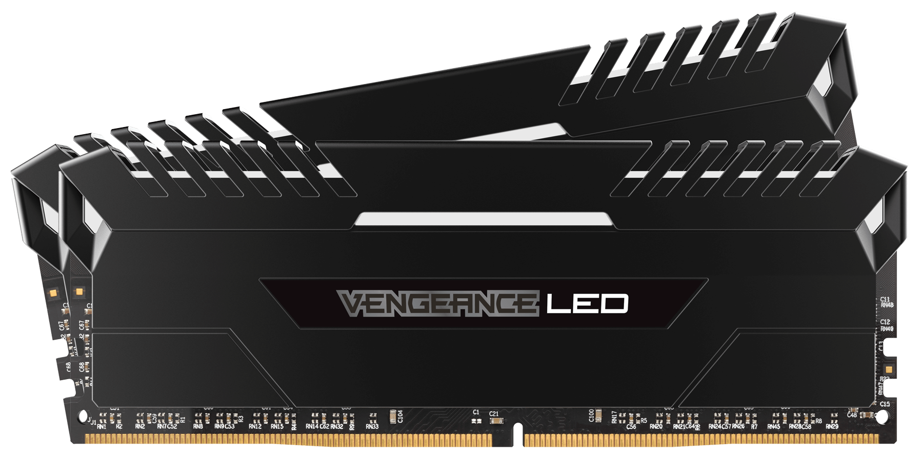 favor Smitsom impressionisme Corsair VENGEANCE® LED 32GB [3200MHz] C16 Memory Kit - White LED -  Knightric Gaming